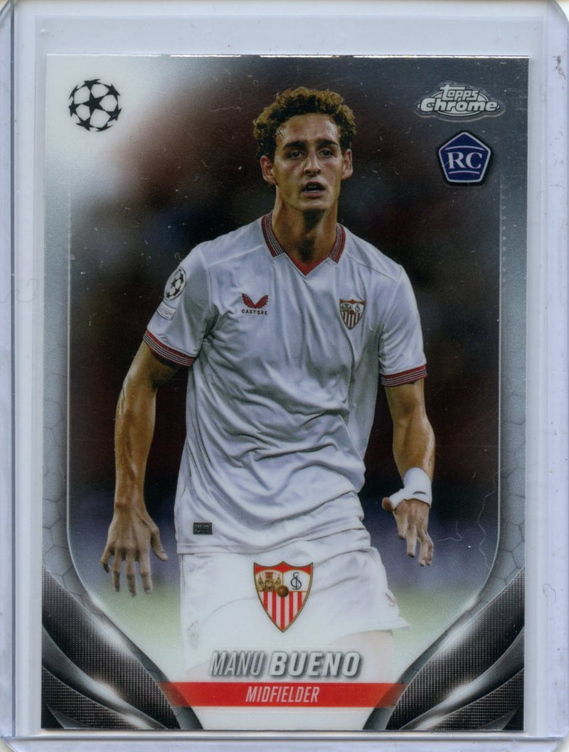 2023-24 Topps Chrome UEFA Manu Bueno