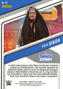 2023 Panini Donruss Elite WWE Solo Sikoa