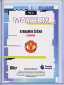 2026-27 Topps Flagship EPL Benjamin Sesko Mayhem