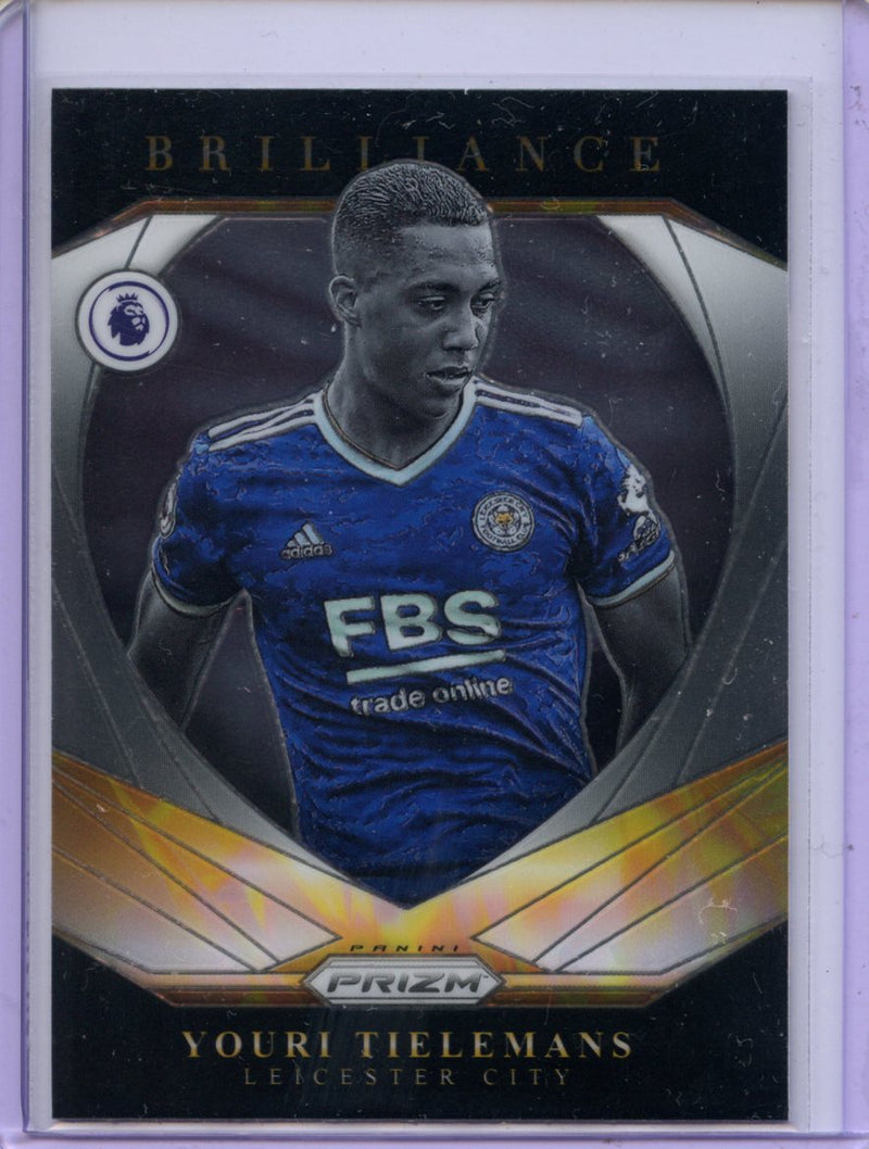 2021-22 Panini Prizm Premier League Youri Tielemans Brilliance