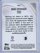 2024 Topps Chrome UEFA Euro Budu Zivzivadze Neon Nations