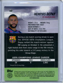 2021-22 Topps Stadium Club Chrome UEFA Champions League Memphis Depay