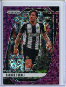 2024-25 Panini Prizm Premier League Sandro Tonali Purple Breakaway 10/25