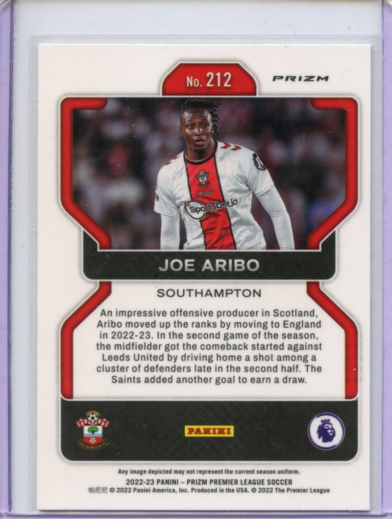 2022-23 Prizm Premier League Joe Aribo Breakaway Prizm