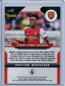 2021-22 Panini Prizm Premier League Albert Sambi Lokonga