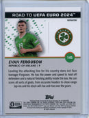 2023-24 Topps Pristine Road To Euro Evan Ferguson Refractor