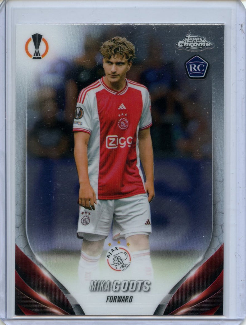 2023-24 Topps Chrome UEFA Mika Godts