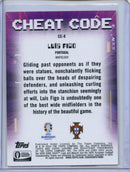 2024 Topps Chrome UEFA Euro Luis Figo Cheat Code