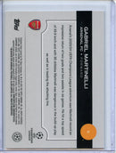 2024-25 Topps Chrome UEFA Club Comps Gabriel Martinelli Speckle