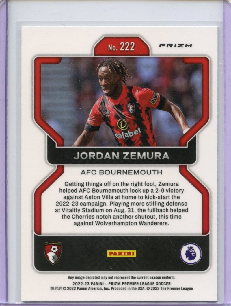 2022-23 Prizm Premier League Jordan Zemura Breakaway Prizm