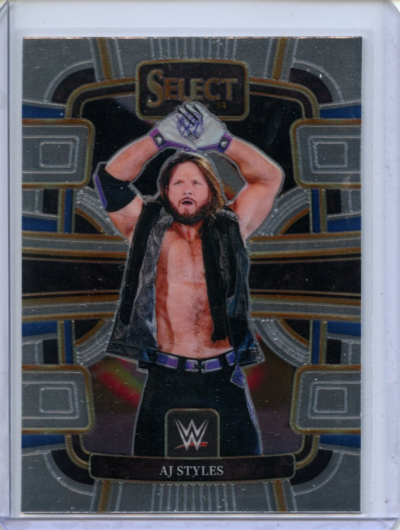 2024 Panini Select WWE AJ Styles Concourse