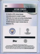 2025-26 Topps Finest UEFA Antoine Semenyo