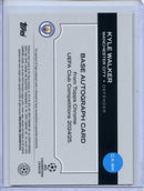 2024-25 Topps Chrome UEFA Club Comps Kyle Walker Logofractor Black Autograph 2/10