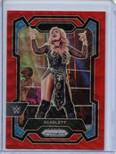 2024 Prizm WWE Scarlett Ruby Wave Prizm
