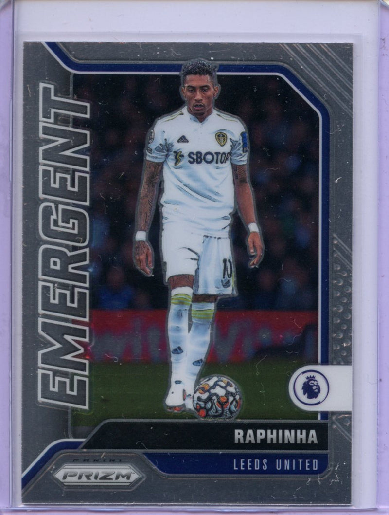 2021-22 Panini Prizm Premier League Raphinha Emergent