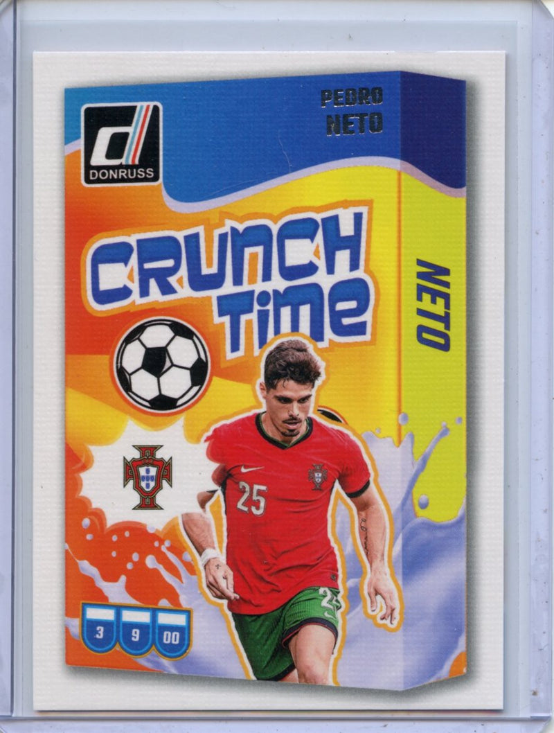 2024-25 Donruss Pedro Neto Crunch Time Silver
