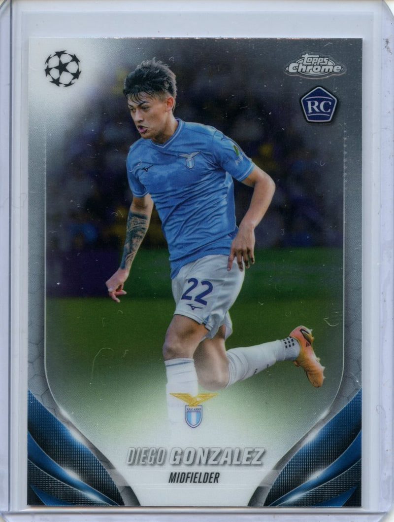 2023-24 Topps Chrome UEFA Diego Gonzalez