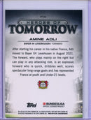 2021-22 Topps Chrome Bundesliga Soccer Amine Adli Heroes Of Tomorrow