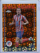 2024-25 Topps Chrome UEFA Club Comps Conor Gallagher Logofractor Orange 17/25