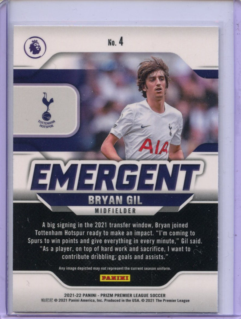 2021-22 Panini Prizm Premier League Bryan Gil Emergent