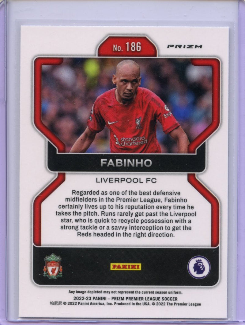 2022-23 Prizm Premier League Fabinho Silver Prizm