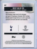 2025-26 Topps Finest UEFA Micky van de Ven