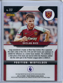 2021-22 Panini Prizm Premier League Declan Rice
