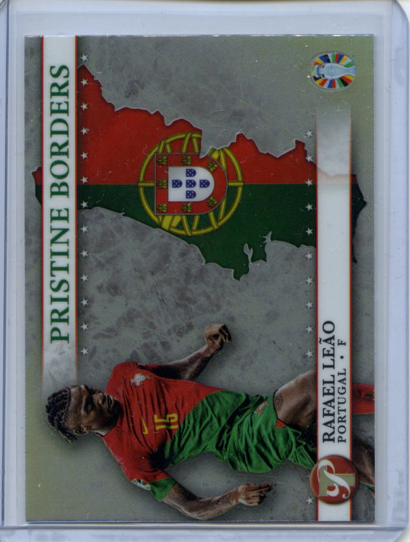 2023-24 Topps Pristine Road To Euro Rafael Leao Pristine Borders