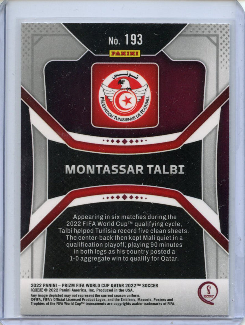 2022 Panini Prizm FIFA World Cup Qatar Montassar Talbi