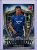 2021-22 Topps Chrome Bundesliga Soccer Angelo Stiller Heroes Of Tomorrow