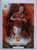 2023-24 Topps UEFA CC Rasmus Hojlund Inferno Foil