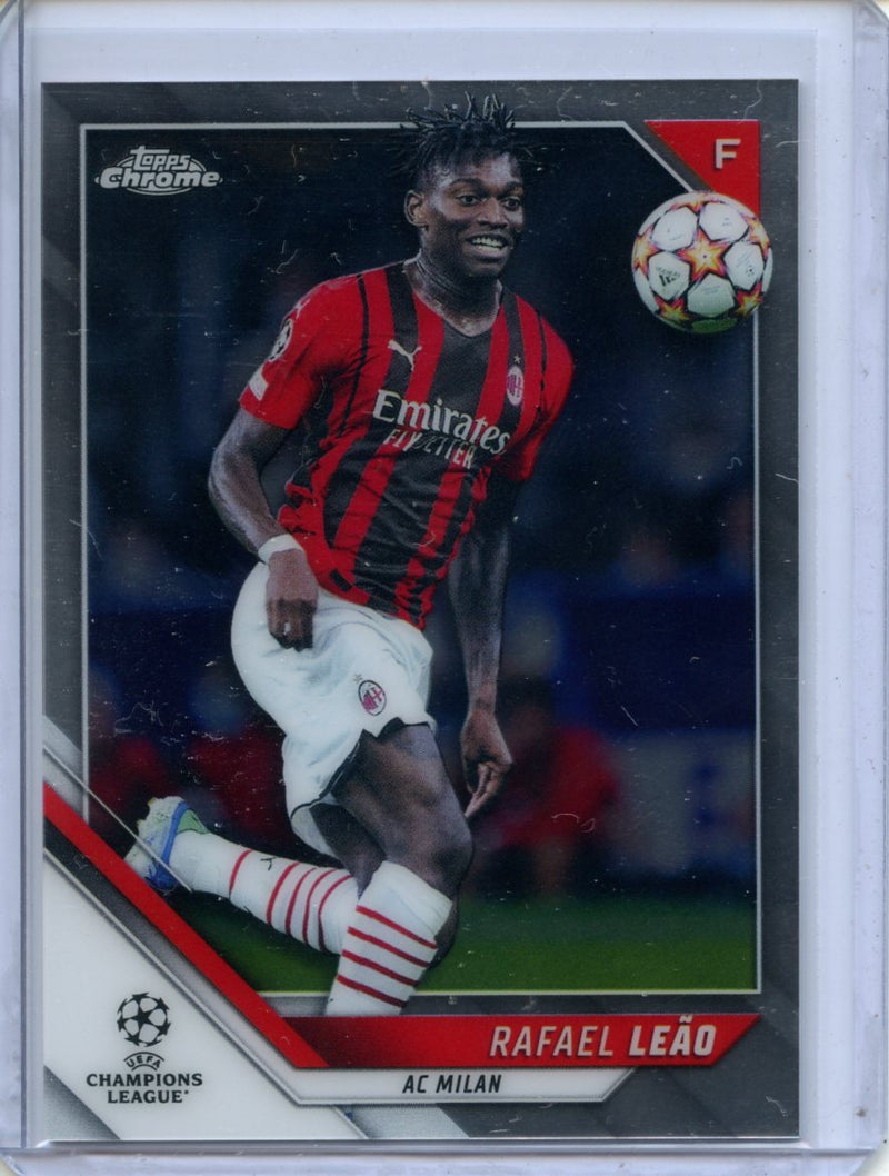 2021-22 Topps Chrome UEFA CL Rafael Leao