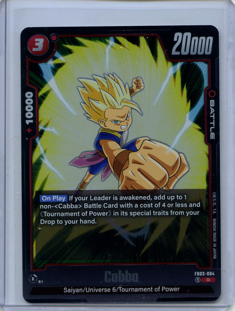 Cabba - Fusion World Raging Roar FB03-004 R Foil