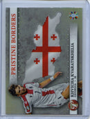 2023-24 Topps Pristine Road To Euro Khvicha Kvaratskhelia Pristine Borders