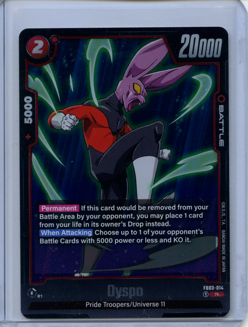 Dyspo - Fusion World Raging Roar FB03-014 R Foil
