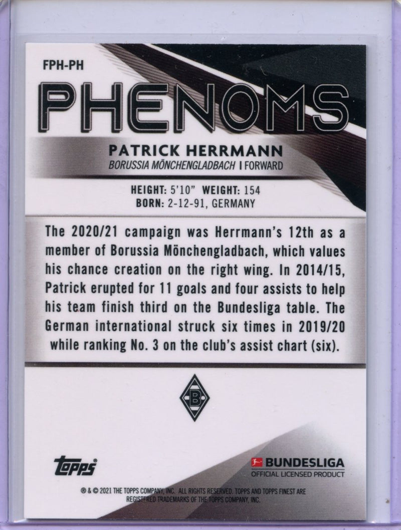 2020-21 Finest Bundesliga Patrick Herrmann Finest Phenoms