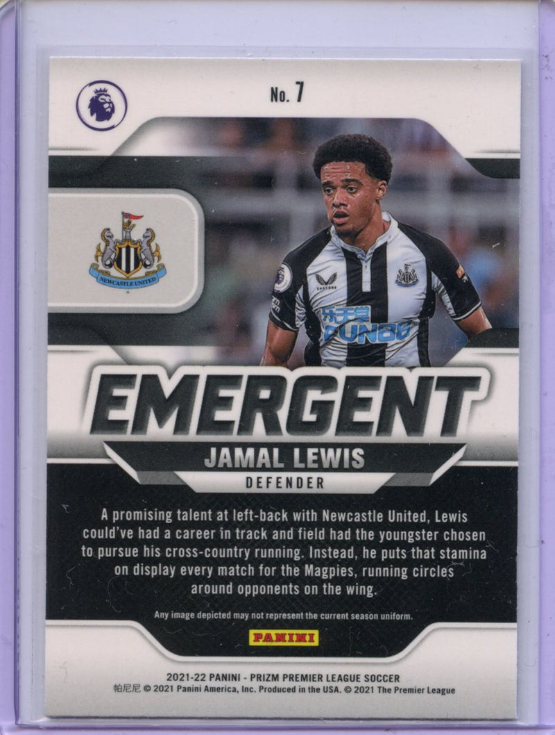 2021-22 Panini Prizm Premier League Jamal Lewis Emergent