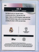 2025-26 Topps Finest UEFA Vini Jr