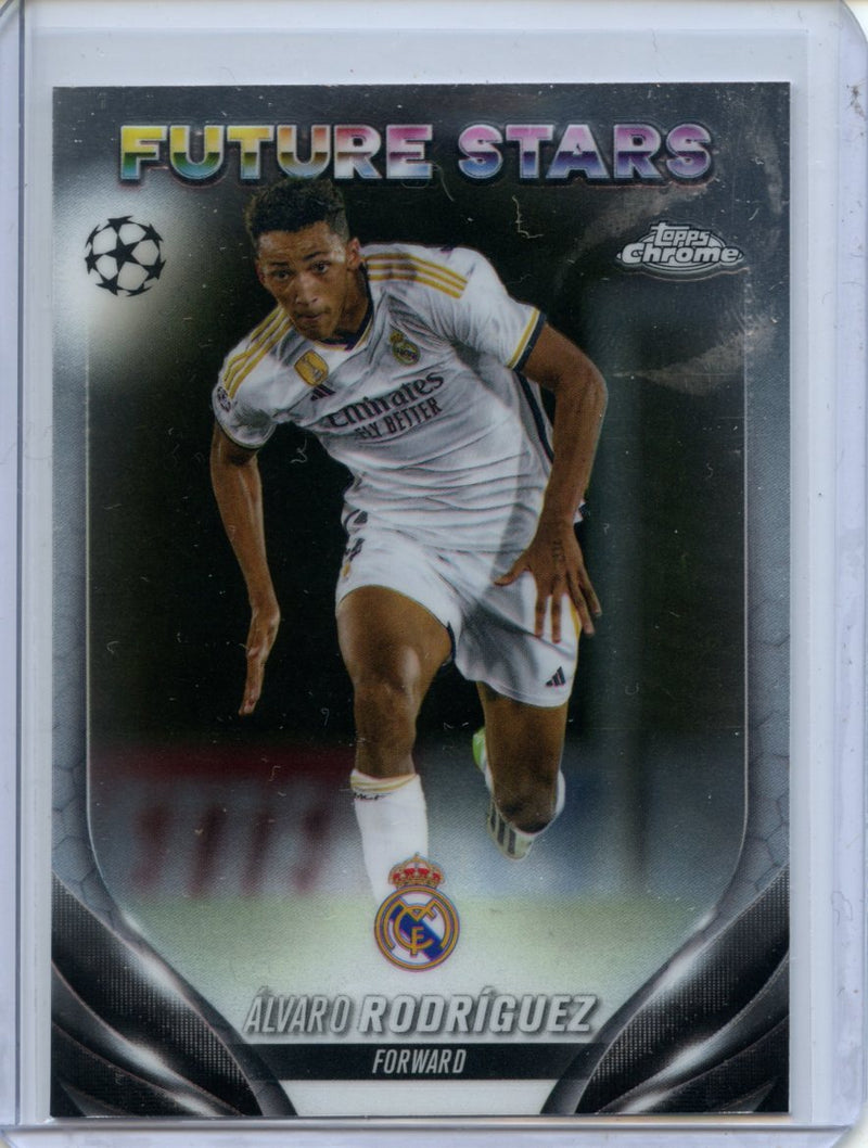 2023-24 Topps Chrome UEFA Alvaro Rodriguez