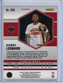 2020-21 Panini Mosaic Kawhi Leonard Finals MVPs Green