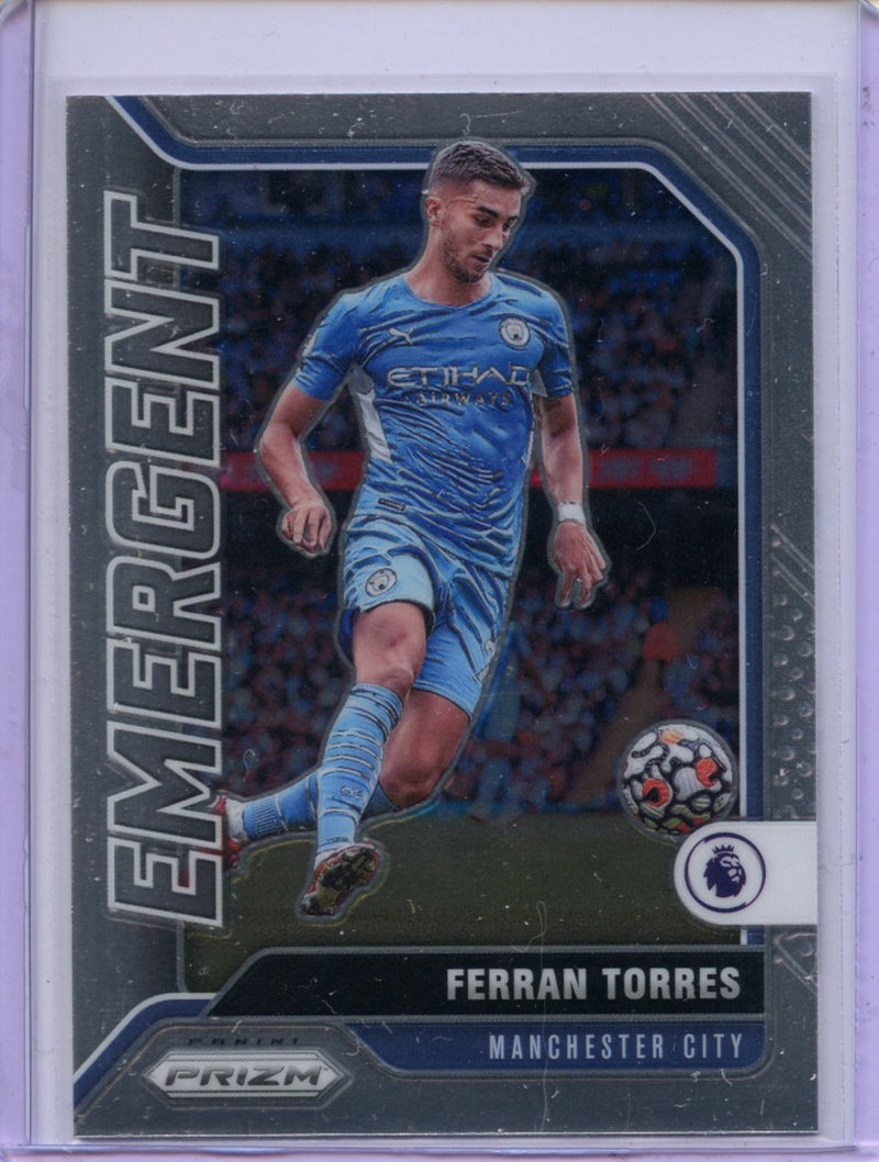 2021-22 Panini Prizm Premier League Ferran Torres Emergent