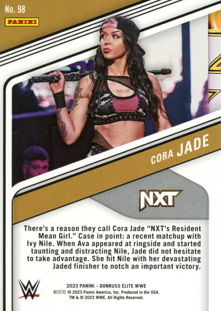 2023 Panini Donruss Elite WWE Cora Jade