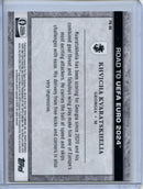 2023-24 Topps Pristine Road To Euro Khvicha Kvaratskhelia Pristine Borders