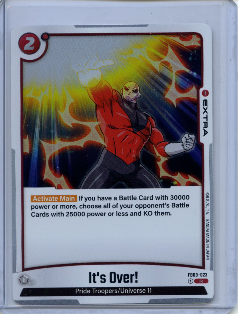 It's Over! - Fusion World Raging Roar FB03-023 R Foil