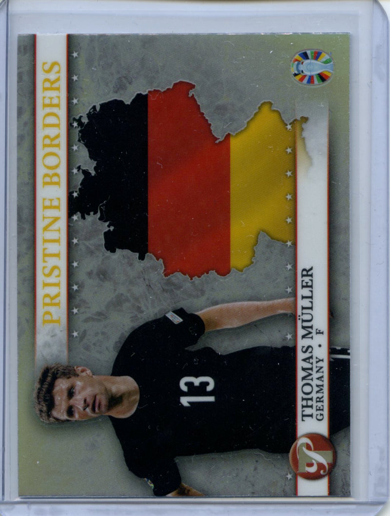 2023-24 Topps Pristine Road To Euro Thomas Muller Pristine Borders