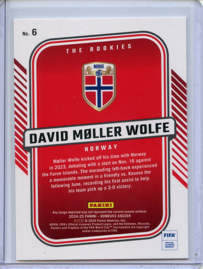 2024-25 Donruss David Moller Wolfe The Rookies