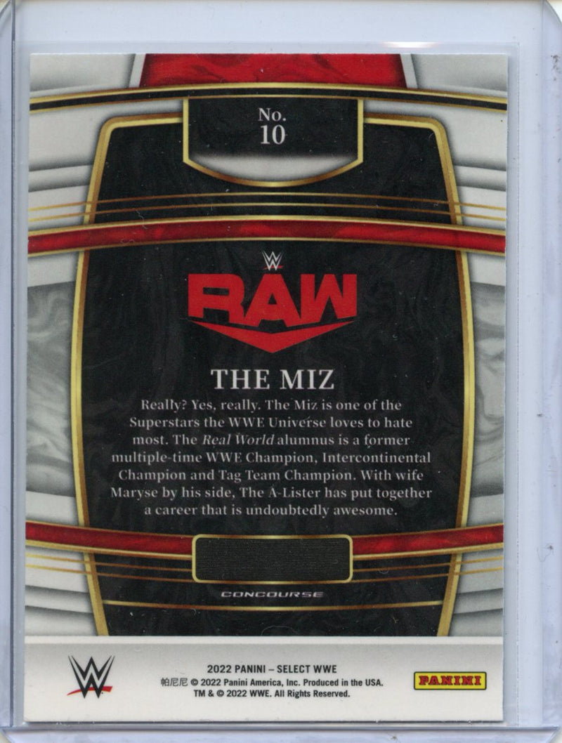 2022 Panini Select WWE The Miz Concourse