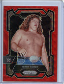 2024 Prizm WWE Terry Gordy Ruby Wave Prizm