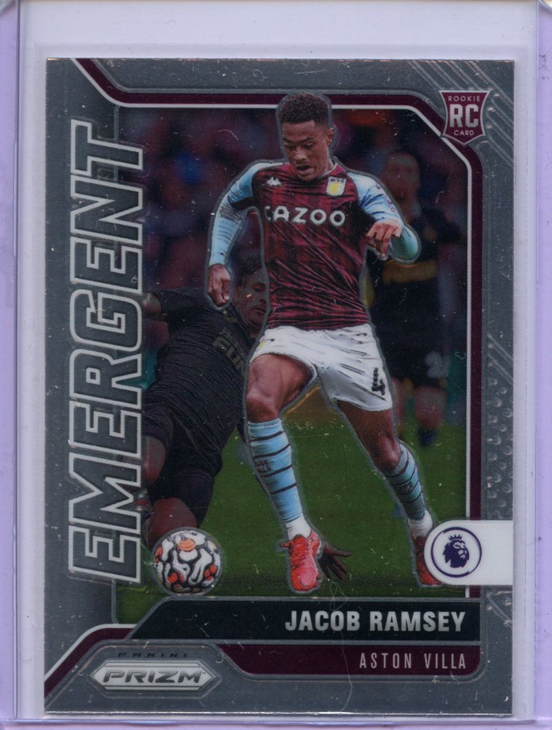 2021-22 Panini Prizm Premier League Jacob Ramsey Emergent