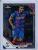 2021-22 Topps Chrome UEFA CL Sergio Aguero